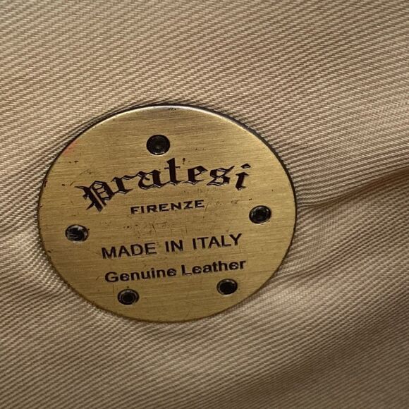 Pratesi Firenze Leather Mini Studded Shoulder Bag - Picture 11 of 14